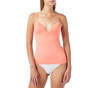 Sloggi Women's Wow Embrace Bra Shirt01 Vest, Orange (Orange-Light Combination M), No Aplica (Size: Small)