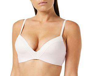Sloggi Women's Wow Embrace PU Padded Bra, Pink-Light Combination, XS