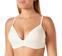 Sloggi Women's Wow Embrace PU Wireless Bra, (White Light Combination M), S