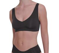 Sloggi Womens ZERO Feel 2.0 Bralette - Black Polyamide - Size Medium