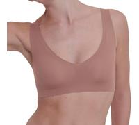 Sloggi Women's Zero Feel 2.0 Bralette Bra, Opaque, Cacao, S
