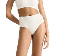 Sloggi Womens ZERO Feel 2.0 High waist - White polyamide - Size Small