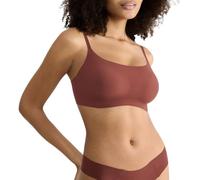 Sloggi Womens Zero Feel 2.0 Ultra Bra, Burnt Henna, XL Plus UK