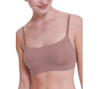 Sloggi Womens ZERO Feel 2.0 Ultra Bra - Pink Polyamide - Size Large