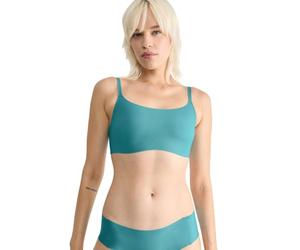 Sloggi Womens Zero Feel 2.0 Ultra Bra, Quiet Turquoise, L Plus UK