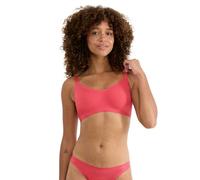 Sloggi Womens Zero Feel Air Bralette Bra, Flamingo, XL UK