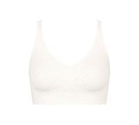 Sloggi Women's Zero Feel Bliss Bralette Bra, Silk White, XXL