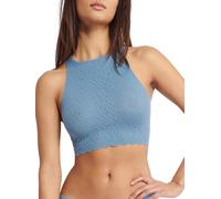 Sloggi Womens ZERO Feel Bliss Crop Top - Blue - Size Large