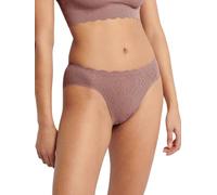 Sloggi Womens ZERO Feel Bliss High Leg Brief - Pink Polyamide - Size Large
