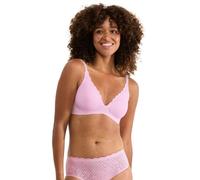 Sloggi Womens Zero Feel Bliss The Up Padded Bra, Floral Pink, XL UK