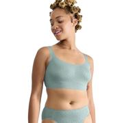 Sloggi Womens Zero Feel Bliss Top Bra, Misty Turquoise, S UK