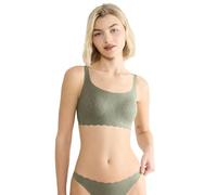 Sloggi Womens Zero Feel Bliss Top Bra, Moss Green Old, XL UK