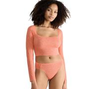 Sloggi Womens Zero Feel Bliss Top Long SLE. Shirt, Lovely Apricot, XL UK
