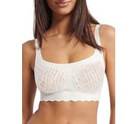 Sloggi Women's Zero Feel Bliss Top Undershirt, Silk White, S