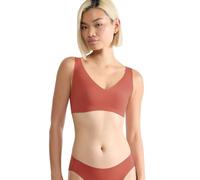 Sloggi Womens Zero Feel Bralette Ex Bra, Candid Orange02, XS UK