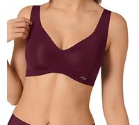 Sloggi Women's Zero Feel Bralette Ex Bustier, Claret, S UK