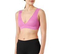 Sloggi Women's Zero Feel Flow Bralette Bustier, Flash Pink, M