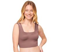Sloggi Women's Zero Feel Flow Top Bustier, Cacao, XL