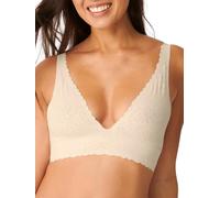 Sloggi Womens Zero Feel Lace 2.0 Bralette - Off-White - Size X-Small