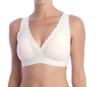Sloggi Women's Zero Feel Lace Bralette, Angora, XS UK