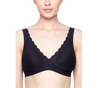 Sloggi Women's Zero Feel Lace Bralette, Black, M UK