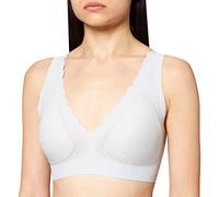 Sloggi Women's ZERO Feel Lace Bralette Bra, Platino, L