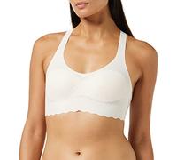 Sloggi Women's Zero Feel Lace Top Bustier, Angora, S UK