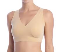 Sloggi Women's Zero Feel Natural Non-Wired Top Brown