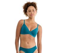 Sloggi Womens Zero Feel Pure The Push Up Bra, Blue Coral, M UK