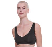 Sloggi Womens Zero Feel Soft Bra - Black Polyamide - Size Large