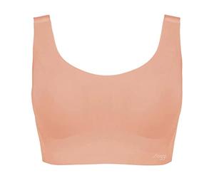 Sloggi Women's Zero Feel Top Ex Wireless Bra Not Applicable, Orange (Coral 3586), 28A (Manufacturer Size: Small)
