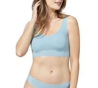 Sloggi Women's Zero Feel Top Ex Wireless Bra Not Applicable, Turquoise (Soft Turquoise 00qb), 28A (Manufacturer Size: X-Small)