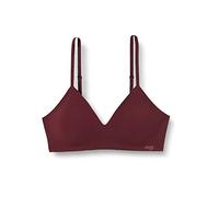 Sloggi Women's Zero Feel Ultra Ex Non wired bra, Claret, M UK
