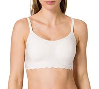 sloggi Women's ZERO Feel Wavy Top Bra, ANGORA, S