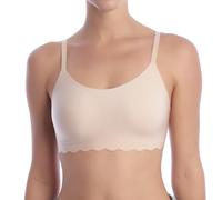 Sloggi Women's ZERO Feel Wavy Top Bra, PEANUT BUTTER, S