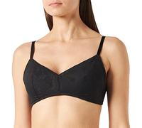 Sloggi Women's Zero Lace 2.0 Bralette Bustier, Black, S
