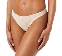 sloggi Women's Zero Lace 2.0 Brazil Underwear, Light Brown, M