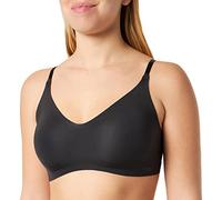 Sloggi Women's Zero Microfibre 2.0 H Bralette Bustier, Black, S