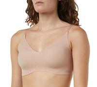 Sloggi Women's Zero Microfibre 2.0 H Bralette Bustier, Cameo Brown, S