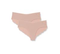 Sloggi Women's ZERO Microfibre 2.0 H Hipster 2P Briefs, CAMEO BROWN, XS