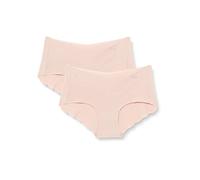 Sloggi Women's ZERO Microfibre 2.0 H Short 2P Briefs, CAMEO BROWN, L