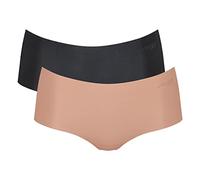 Sloggi Women's ZERO Microfibre 2.0 Short C2P Briefs, BROWN - DARK COMBINATION, L