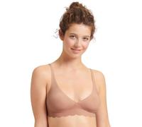 Sloggi Women's Zero Microfibre 2.0 Soft Bra, Cameo Brown, L