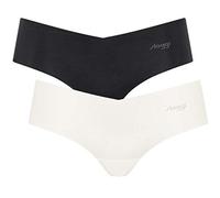 Sloggi Women's Zero Microfibre Hipster C2p Hipster, Multicolour (Black Combination M014), 18 (Manufacturer Size: X-Large)