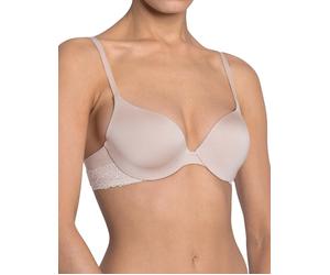 Sloggi Wow Lace WHP Underwired Half-cup Padded Bra New Beige (00LZ) 32B