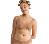 Sloggi Women's Zero Feel 2.0 Bralette Bra, Opaque, Nostalgic Brown, XL