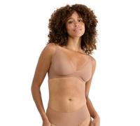 Sloggi Women's Zero Feel 2.0 The Up P Bra Padded, Nostalgic Brown, L