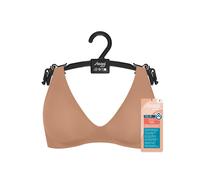 Sloggi Women's Zero Feel 2.0 The Up P Bra Padded, Nostalgic Brown, S