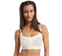Sloggi Zero Feel Bliss Bralette Top - Silk White - XS - 8