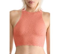 Sloggi Womens Zero Feel Bliss Crop Top Shirt, Lovely Apricot, L UK
